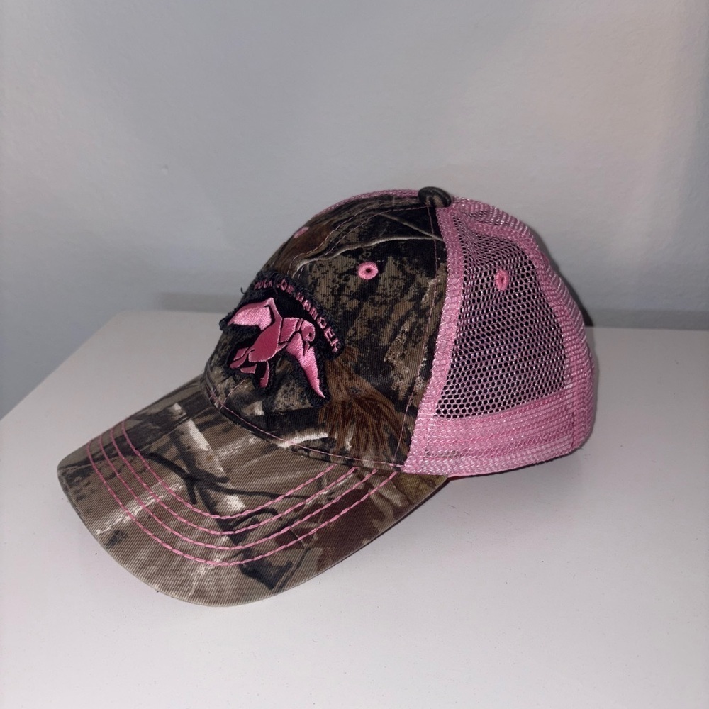 Camo Pink Duck Commander Hat - Picture 8 of 13